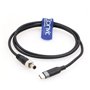 Eonvic Câble d'alimentation pour appareils photo Atomos Ninja V Zwo ASI PD USB 3.1 Type C vers prise d'alimentation CC verrouill