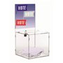Urnes transparentes en kit 400 bulletins - Pour jeux