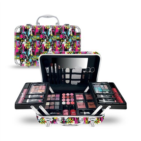 GLOSS! | Coffret Beauté Femme | Coffret Cadeau Femme|Cadeaux Noël | Palette de Maquillage COLORS XL | 60 pièces : Blush