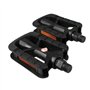UPFIT - Pédales pour vélo - Lot de 2 pédales Plastique Anti-dérapante VTT/VTC, Lot de 2 pédales vélo Adulte en Plastique - Pas d