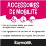 UPFIT - Pédales pour vélo - Lot de 2 pédales Plastique Anti-dérapante VTT/VTC, Lot de 2 pédales vélo Adulte en Plastique - Pas d