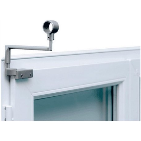 Meilleures ventes - Support de Tringle à rideaux sans perçage sur fenètre à double battant