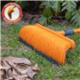 Balai d'extérieur avec Manche Extensible et Brosse incurvée - VENTEO - Balai de Jardin Tous Types de sols et pour Toutes Les Sai