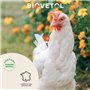 Biovetol - Lotion Anti picages pour l'animal - Formulé à partir d’Huile de Cade pour Animaux de Basse-Cour - 240 ML