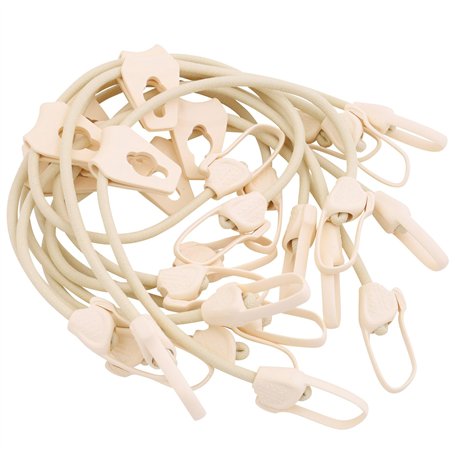 WERKA PRO Tendeur bâche Piscine ø 8mm x 60cm 10 pièces