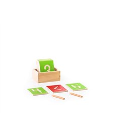 BSM Edufun - Pédagogie Montessori - Tracer les Chiffres - Composé de 16 pièces en bois - Apprendre à écrire et à compter - Idéal BSM Edufun - Pédagogie Montessori - Tracer les Chiffres - Composé de 16 pièces en bois - Apprendre à écrire et à compter - Idéal