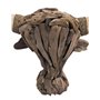 Tête de Buffle en Bois flotté 50cm. Décoration Murale.
