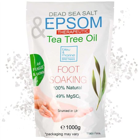 Bleu & Marine Bretania - Sels de Bain Pieds 1kg | Réparation Ongles