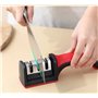 PARENCE - Aiguiseur à 3 phases Easy Sharp - pour couteaux de cuisine - résultat professionnel/design ergonomique - pierre cérami