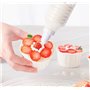 PARENCE.- Décorateur de Gâteaux Seringue avec 8 Embouts - Transformez Vos Créations Culinaires en Œuvres d'art