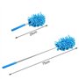 PARENCE.- Brosse Télescopique Microfibre - Plumeau Extensible pour Nettoyage à Sec et Humide - Longueur Ajustable de 25 cm à 75 
