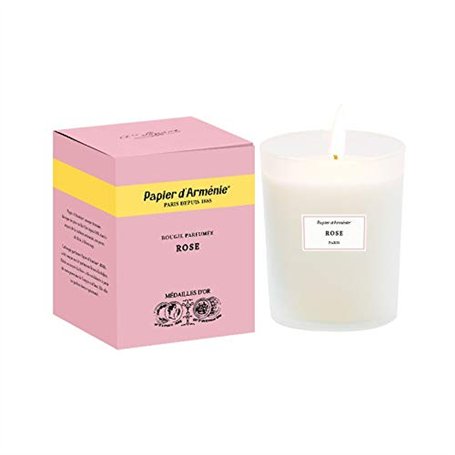 Papier d'Arménie • Bougie parfumée à la ROSE Papier d'Arménie • Papier d'Arménie Tradition • Désodorisant Naturel • Parfum d'int