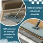 Venteo Balai Autoclean Mop 360° avec Seau Double Compartiment | Serpillière Microfibre Ultra Absorbante | Système de Nettoyage M