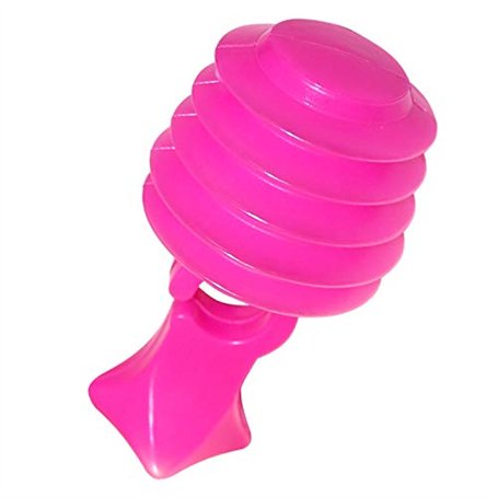 cyclingcolors Sonnette Trompe AVERTISSEUR Rose DRAISIENNE Velo Trottinette Tricycle Bebe Enfant Soufflet KLAXON POUET Guidon Uni