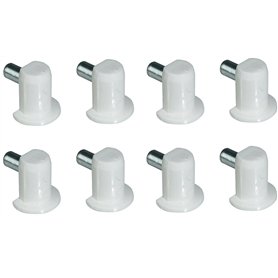 cyclingcolors 8x taquet blanc support plateau plaque verre ou bois meuble étagère armoire