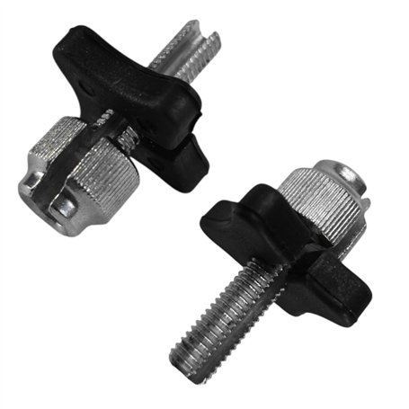 cyclingcolors 2x Vis creuse fendue de réglage M7 avec molette commande ajusteur tension câble gaine poignée frein embrayage scoo
