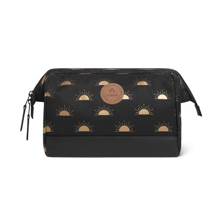 CABAIA - Trousse de Toilette Homme et Femme - Ouverture Grand Angle avec 2 Poches intérieures - Organisateur de Voyage Pratique