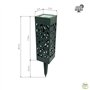 TERRE JARDIN Borne Solaire photophore - Lot de 6