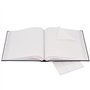 Lot de 2 albums traditionnels jumbo 100 pages pour 500 photos 10x15 - Bleu