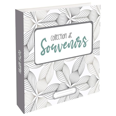 WEB2O Album Photo Grand Format - 500 Photos - 10x15 cm - Collection Souvenir