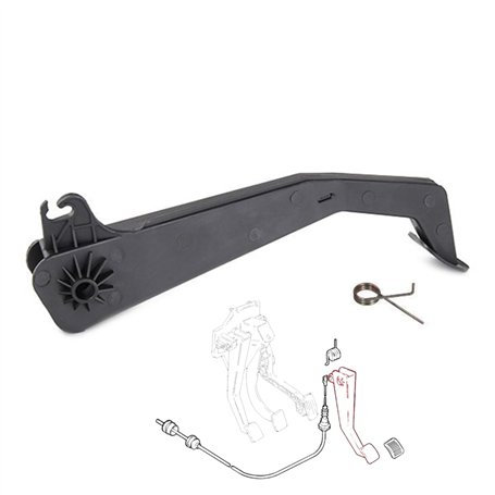 Pédale de Cable d'Embrayage avec Ressort compatible pour Boxer II Ducato II Jumper II (1994-2006) 2127A4 2127.A4