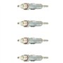 (Lot de 4) Bougies de Préchauffage pour Logan Sandero Duster Dokker Note Qashqai Cube Juke Pulsar Micra Modus Clio Twingo Laguna