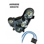 Partsline Kit feu arrière droit avec platine + ampoules + connectiques compatible Jumpy II, Expert II, Scudo II (2007-2016) équi