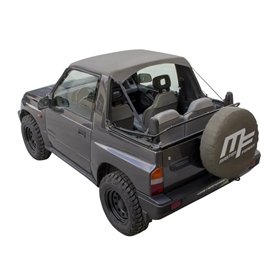 Masterforest Capote Bâche Bikini Military Khaki pour 4X4 Suzuki Santana Vitara MK1. Extérieur Vinyle/Intérieur Coton. Accessoire