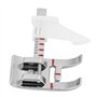 MAGT Pied-de-biche de Guidage, Guide réglable Accessoires de Machine à Coudre Pied-de-biche pour règle de Couture de Pied Guide 