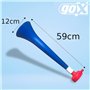 Grande Trompette Vuvuzela France de 59 cm Puissance Bleu Blanc Rouge. Accessoire pour Le Football et Les Célébrations Sportives.