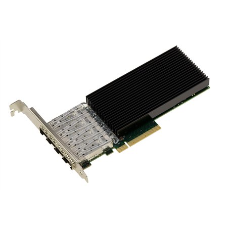 KALEA-INFORMATIQUE Carte contrôleur PCIe réseau LAN 10G Fibre SFP+ 4 Ports X722-DA4 avec Chipset Intel Confidential - 10GbE Ethe