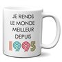 L'Esprit Des Anges Tasse Mug Cadeau Anniversaire 30 ans Femme Homme - Je Rends le Monde Meilleur - Original Personnalisé