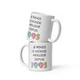 L'Esprit Des Anges Tasse Mug Cadeau Anniversaire 30 ans Femme Homme - Je Rends le Monde Meilleur - Original Personnalisé