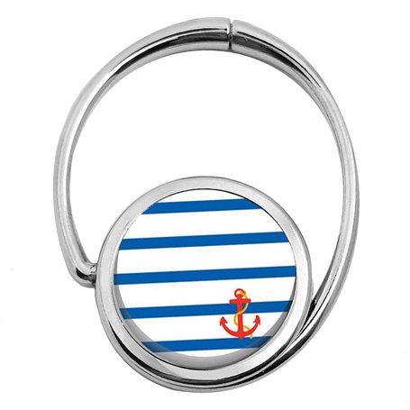 Miss Kha - Accroche Sac Pliable Marin