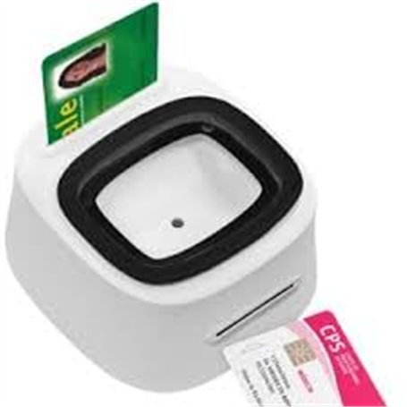 DC300 Pro Lecteur 4 en 1 QRCODE NFC 2 Fentes Carte Vitale et CPS Sesam Vitale