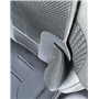 Coussin Lombaire Voiture ad’Just® - Soutien Lombaire pneumatique Gonflable/dégonflable, réglable en Hauteur, avec stabilisateurs