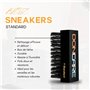 DonCare Kit Nettoyant Premium pour Sneakers, baskets et chaussures - Brosses, Nettoyant, Microfibre et Trousse.