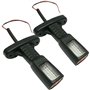 2 x LED Feux Gabarit Position Feu Lateral Rouge Blanc Jaune 12v 24v Remolque Camion Camionette Lampe