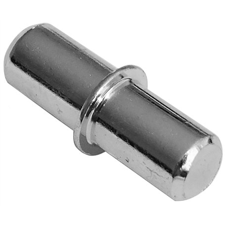 AERZETIX: 100 taquets d'étagère Tablette à enfoncer Ø5mm cylindrique en métal C41696