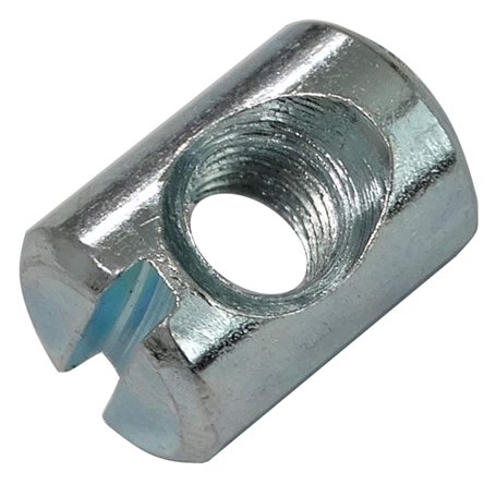 AERZETIX: 20 plots pour ferrure d'assemblage de Meubles pour vis M6 L:14mm Ø10mm C41526