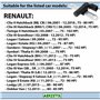 AERZETIX - C66221 - Capteur PMH pour vilebrequin sans câble - nombre de pôles: 2 pins - compatible avec 8200 772 182 - mécanique