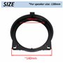 AERZETIX - C11597 - Lot de 2 Adaptateurs/Supports pour Haut-parleurs de Voiture Ø130 mm - côté de Montage Partie Avant - Compati