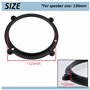 AERZETIX - C11620 - Lot de 2 Adaptateurs/Supports pour Haut-parleurs de Voiture Ø130 mm - côté de Montage portière Avant - Compa