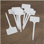AERZETIX - C73790 - Lot de 10 Pancartes jalons étiquettes de marquage pour plantes et fleurs 15x3.5x5.5 cm - horticulture semis 