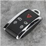 KSTE Télécommande de Remplacement de clé de Voiture Fob Shell Case Fits Jaguar XF 2009-2012 5 Bouton