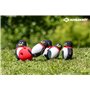 Schildkröt Set de Bowling Souple Pingouin, Ensemble de Bowling pour Intérieur et Extérieur, 6 Pingouins avec un Support Stable e