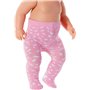BABY born 831748 Assorted 43 cm-for Toddlers 3 Years & Up-Easy for Small Hands-Adorable Styles-Includes, Two Packs of Tights