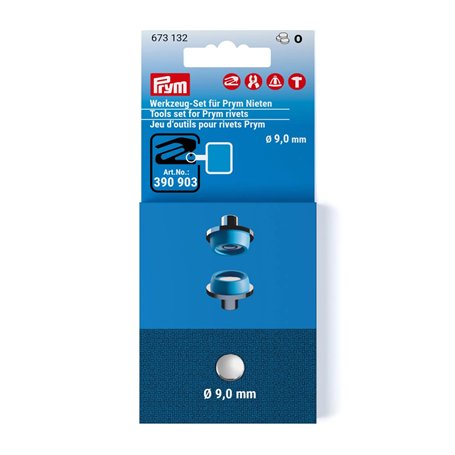 Prym 673132 Jeu d'outils pour rivets Prym