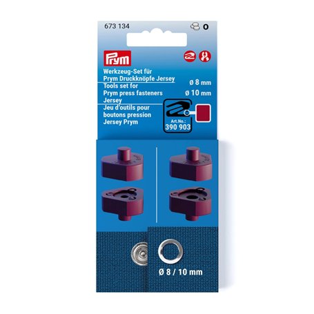 Prym 673134 Jeu d'outils pour boutons pression Prym