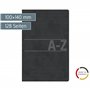 Baier schneider-pelliculaire &384 répertoire-carnet d'adresses-softeinband 100 x 140 x 10 mm (noir)